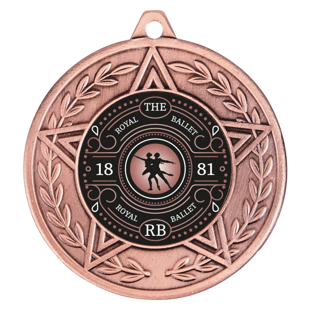 Titan multisport medal and ribbon 45mm free engraving