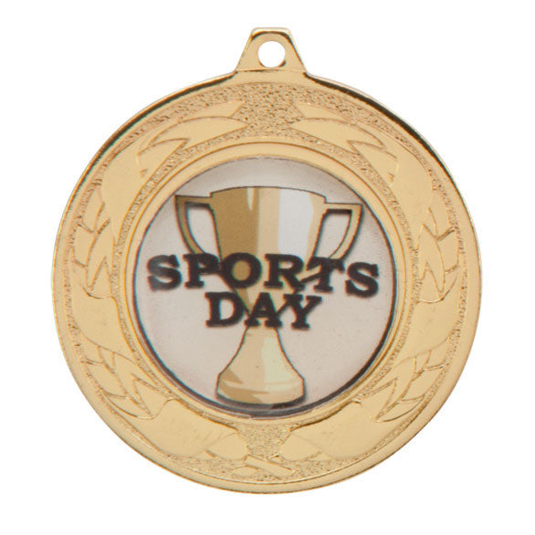 Emperor multisport medal and ribbon 40mm free engraving