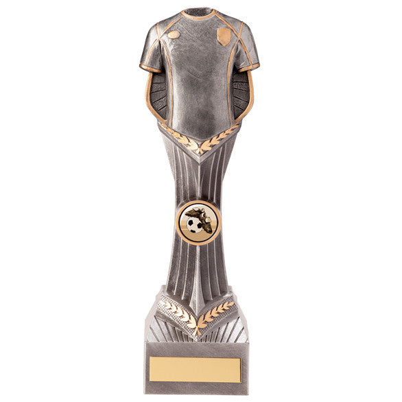 Falcon Boot and Ball Football Trophy - Multiple Sizes Available - Free Engraving