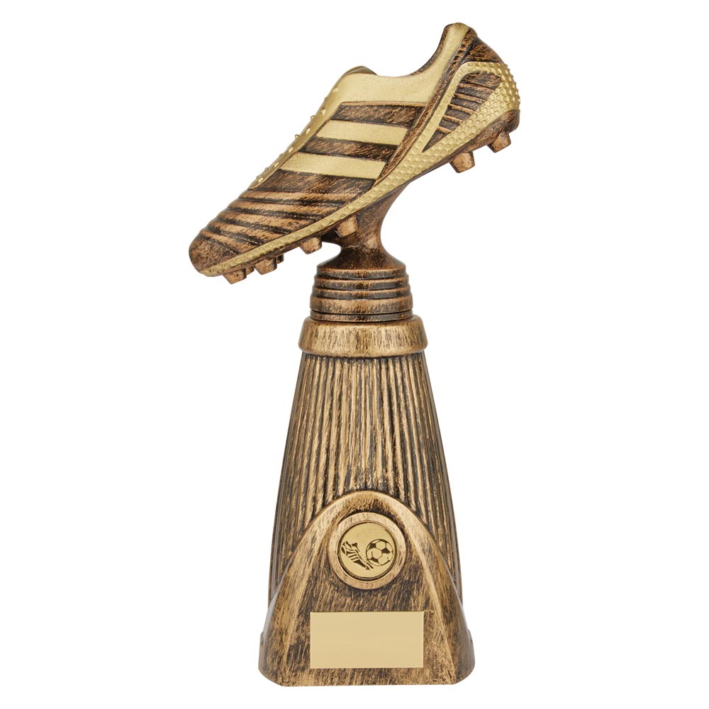 STRIKER DELUXE Bronze FOOTBALL TROPHY - Engraving included